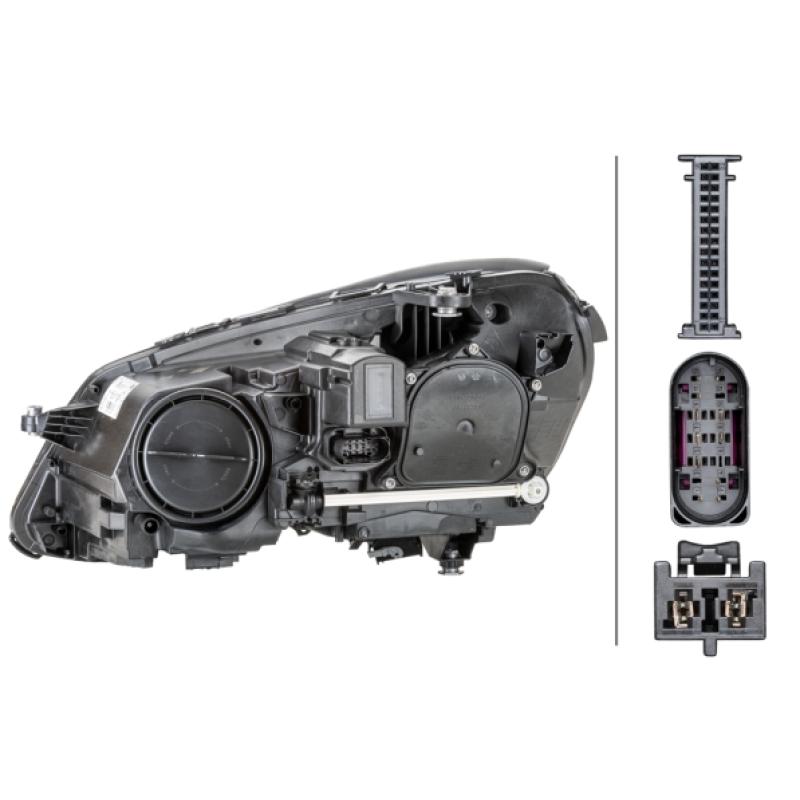 Projecteur principal HELLA 1EX 011 066-621 - Visuel 1