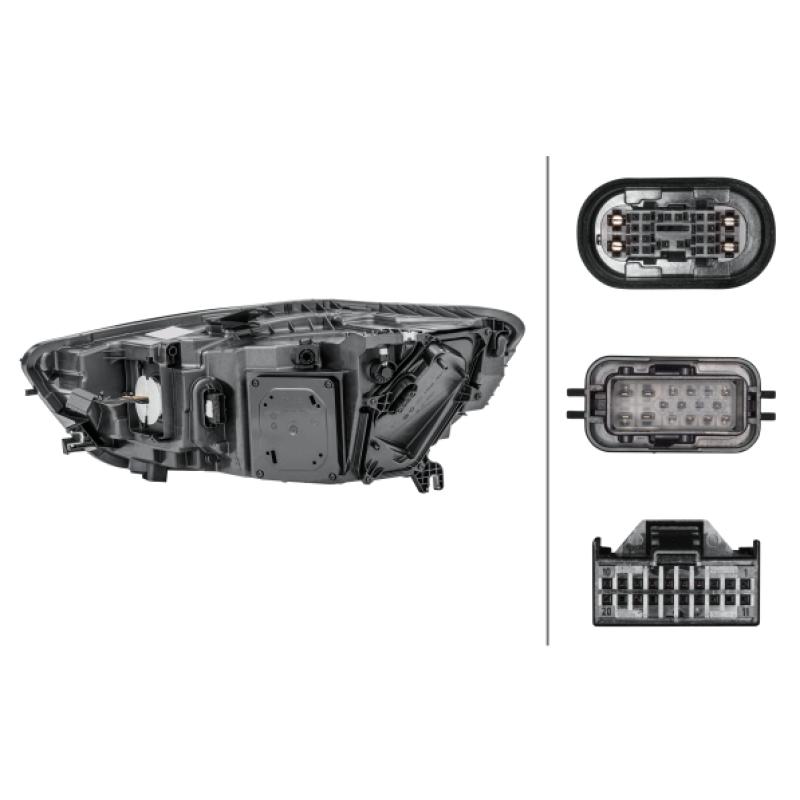 Projecteur principal HELLA 1EX 011 151-421 - Visuel 1