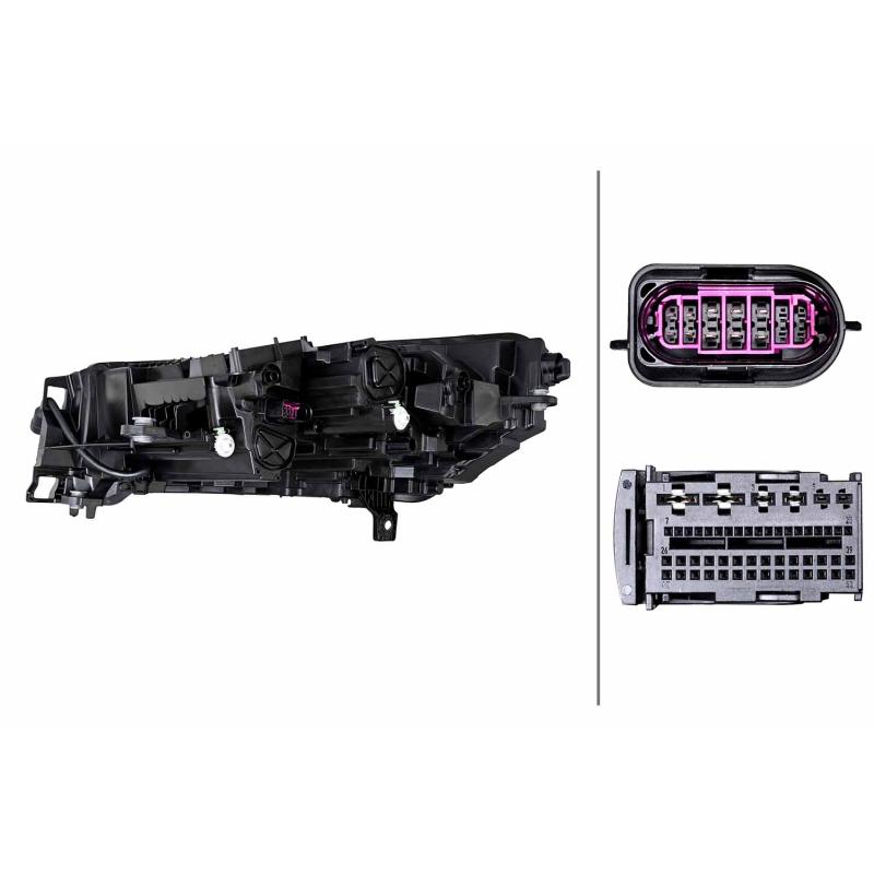 Projecteur principal HELLA 1EX 014 773-961 - Visuel 1