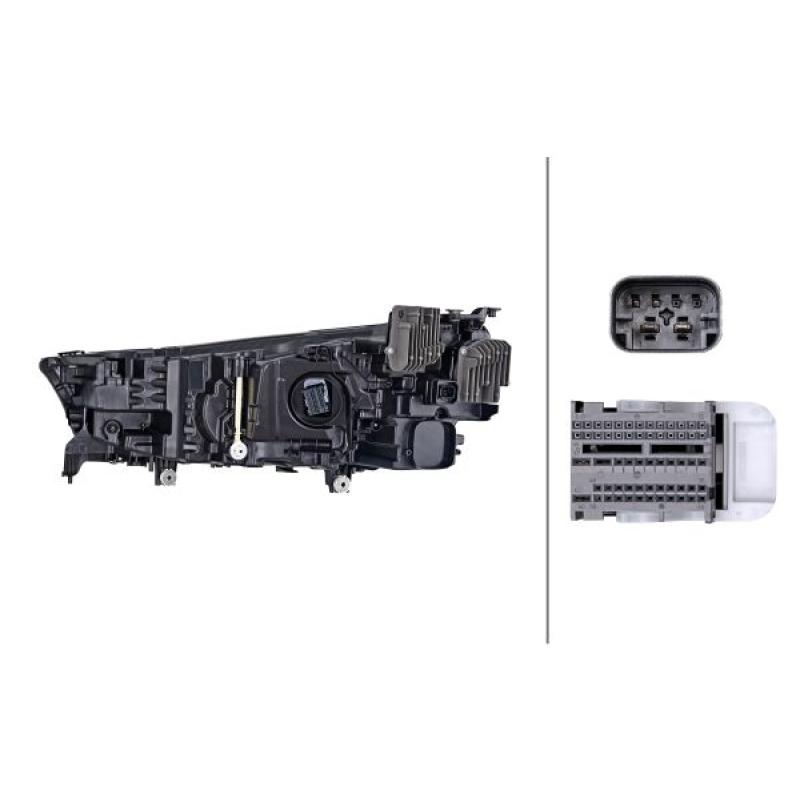 Projecteur principal HELLA 1EX 014 952-521 - Visuel 1
