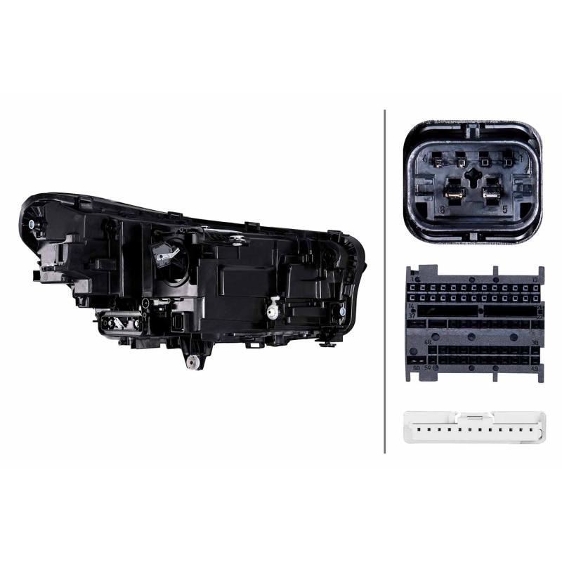 Projecteur principal HELLA 1EX 015 368-511 - Visuel 1