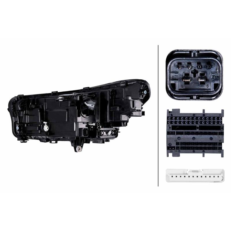 Projecteur principal HELLA 1EX 015 368-521 - Visuel 1