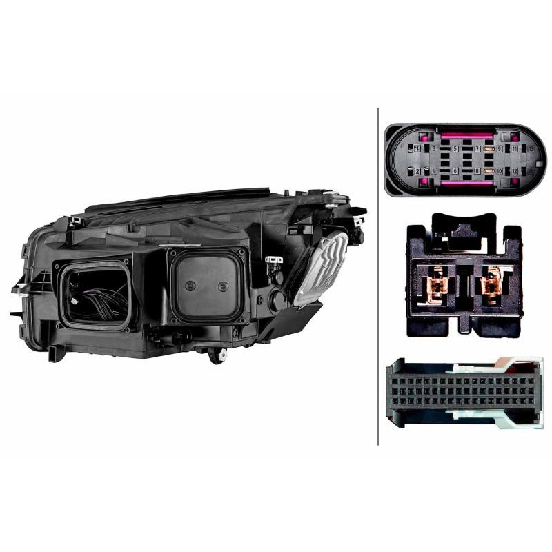 Projecteur principal HELLA 1EX 354 877-161 - Visuel 1