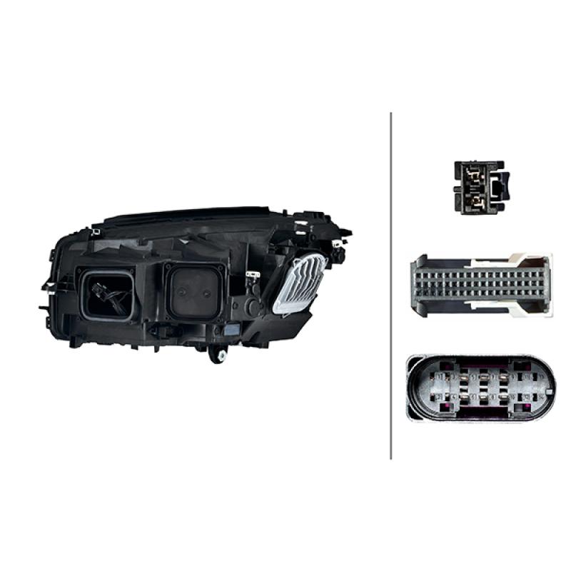 Projecteur principal HELLA 1EX 354 877-181 - Visuel 1