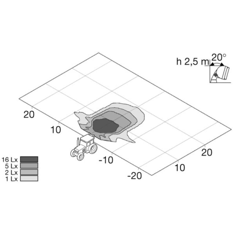Projecteur de travail HELLA 1G3 003 710-021 - Visuel 2