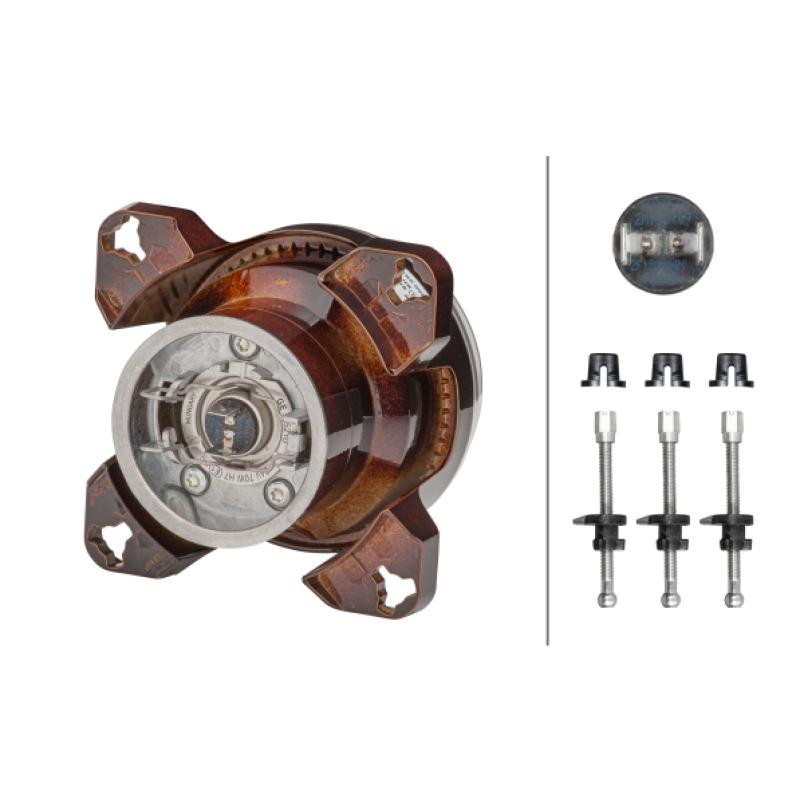 Optique, projecteur longue portée HELLA 1K0 008 191-017 - Visuel 1