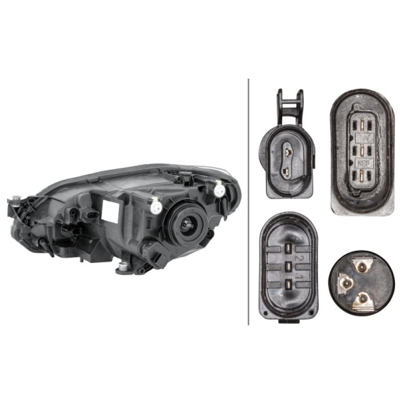 Projecteur principal HELLA 1LL 012 644-041 - Visuel 1
