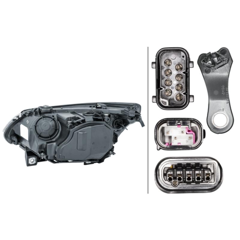 Projecteur principal HELLA 1LL 163 082-001 - Visuel 1
