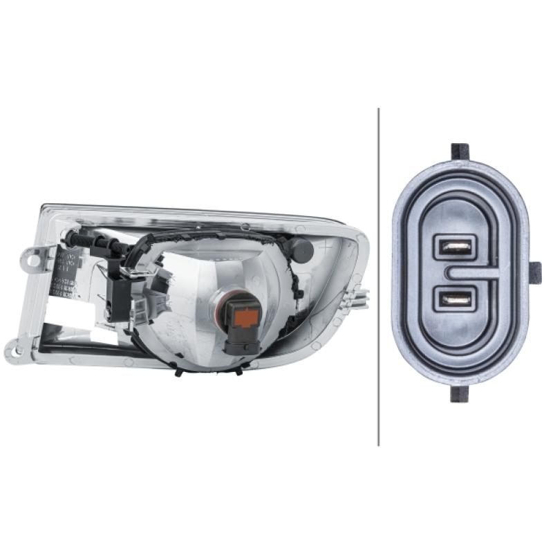 Projecteur antibrouillard HELLA 1N0 354 017-041 - Visuel 1