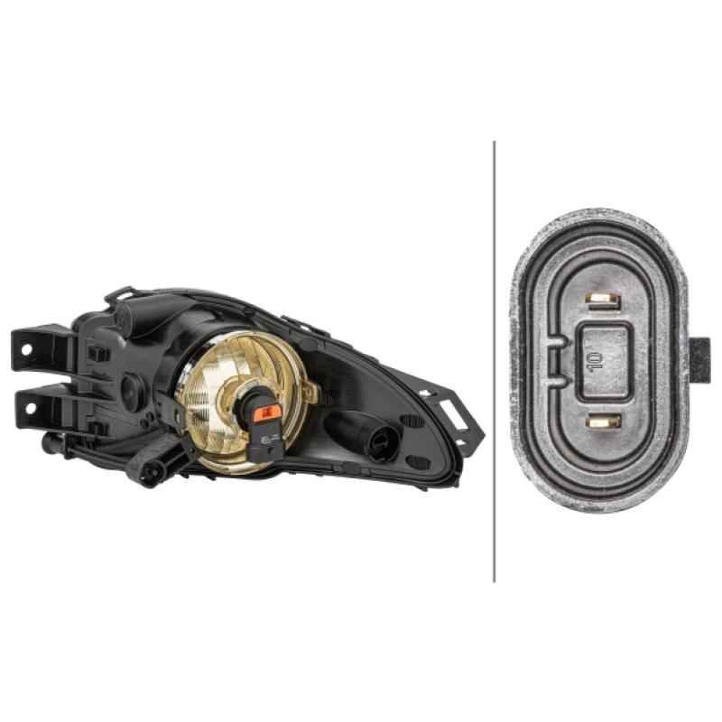 Projecteur antibrouillard HELLA 1NA 354 665-021 - Visuel 1