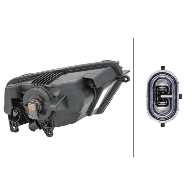 Projecteur antibrouillard HELLA 1ND 012 598-011 - Visuel 1