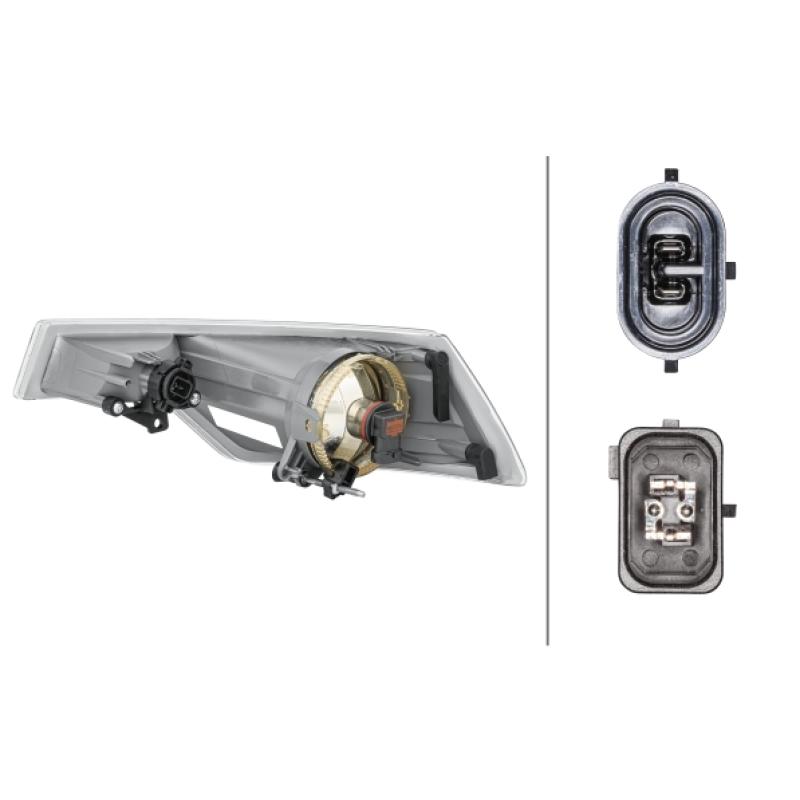 Projecteur antibrouillard HELLA 1NE 271 532-021 - Visuel 1