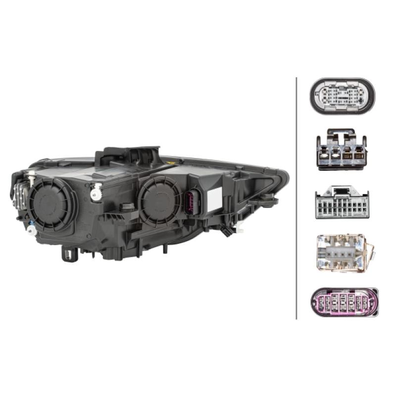 Projecteur principal HELLA 1ZS 010 740-651 - Visuel 1