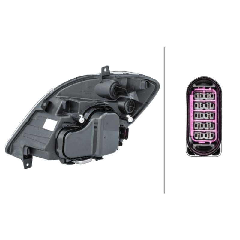 Projecteur principal HELLA 1ZS 247 012-221 - Visuel 1