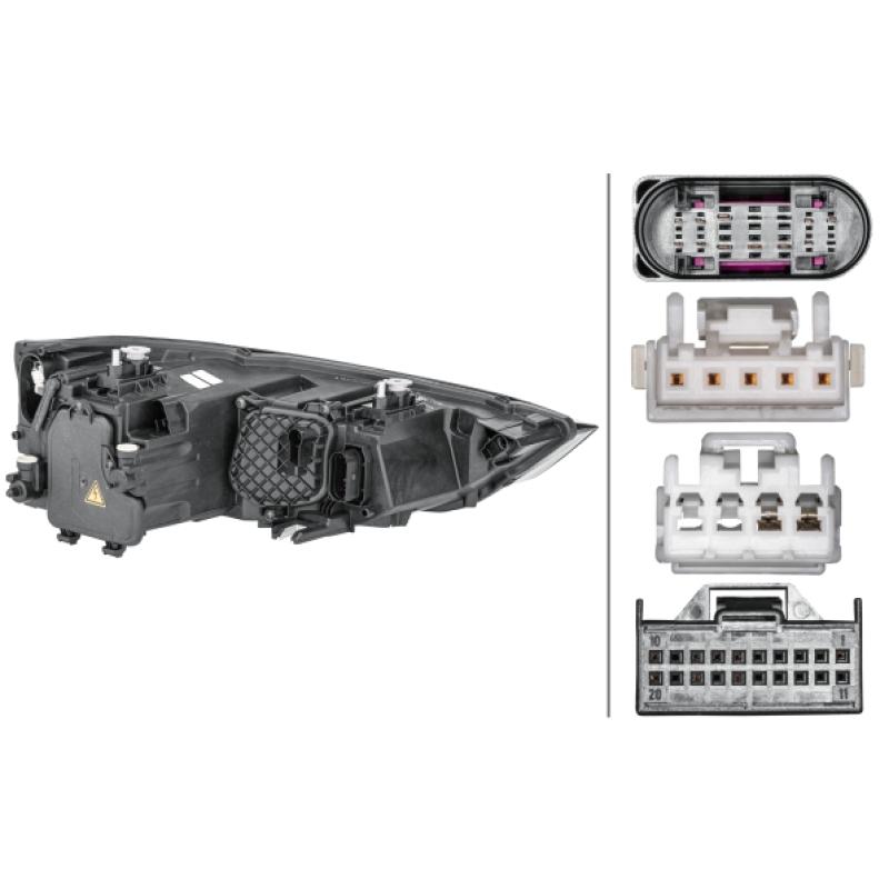 Projecteur principal HELLA 1ZS 354 838-091 - Visuel 1