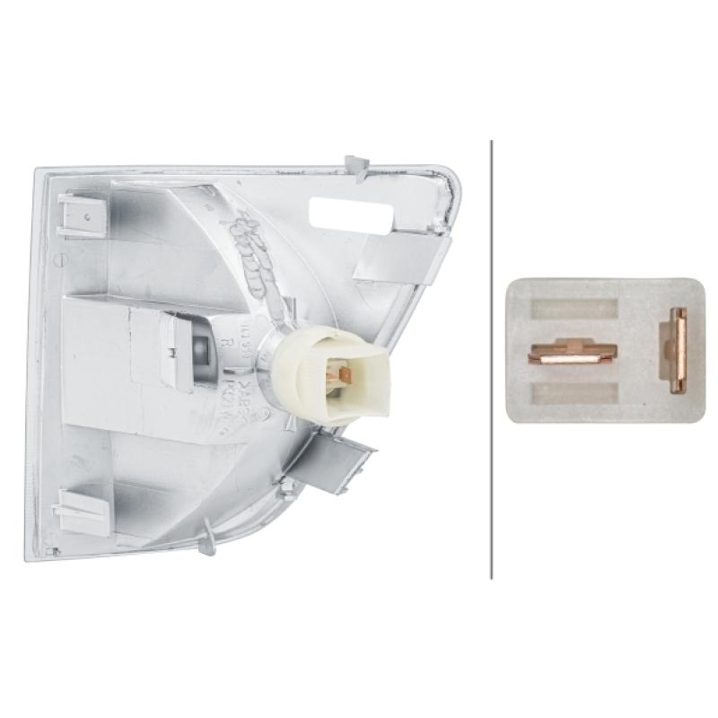 Feu clignotant HELLA 2BA 007 016-041 - Visuel 1