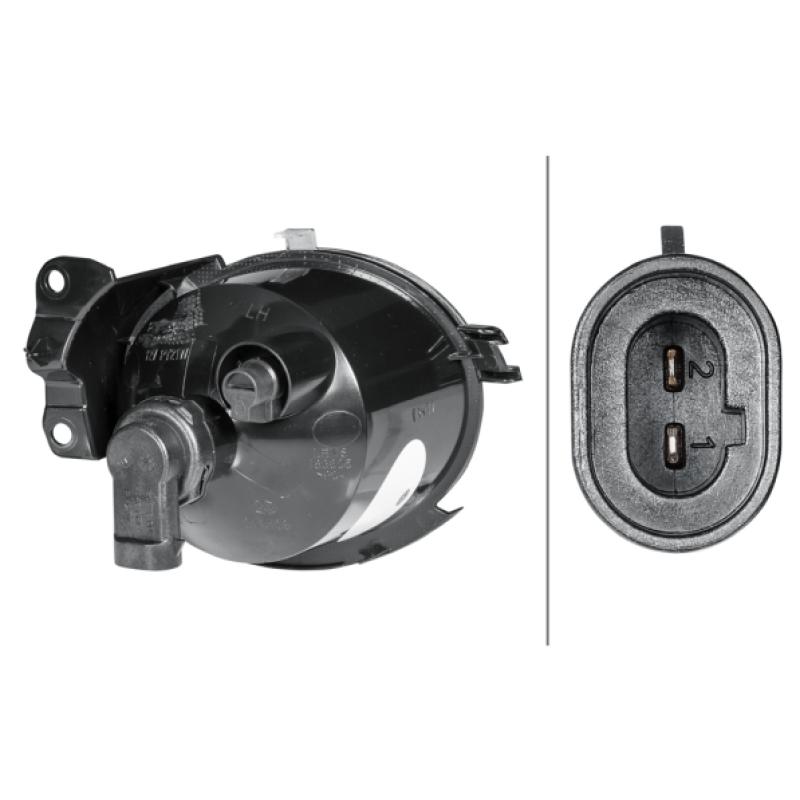 Feu clignotant HELLA 2BA 011 109-031 - Visuel 1