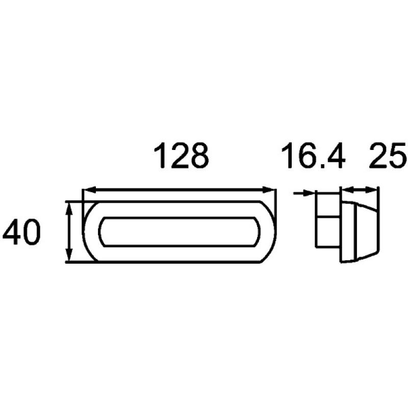Feu clignotant supplémentaire HELLA 2BM 013 337-017 - Visuel 2