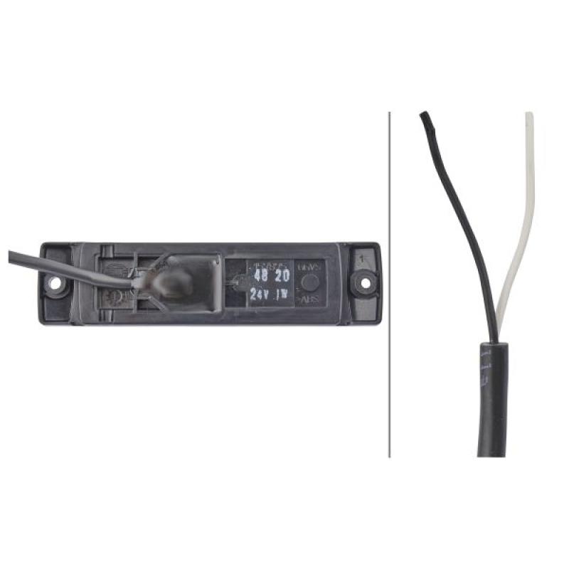 Feu latéral HELLA 2PS 008 645-497 - Visuel 1