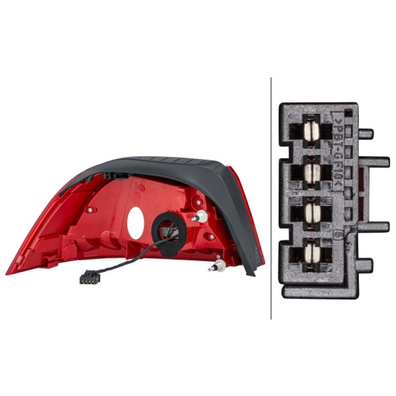 Feu arrière HELLA 2SD 010 697-101 - Visuel 1