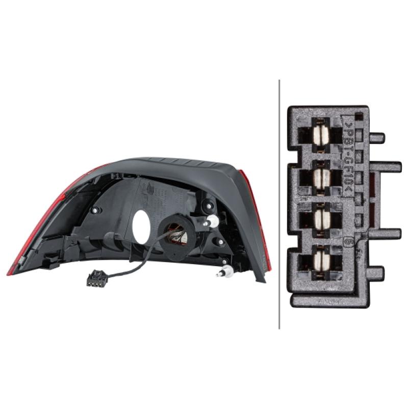 Feu arrière HELLA 2SD 010 697-121 - Visuel 1