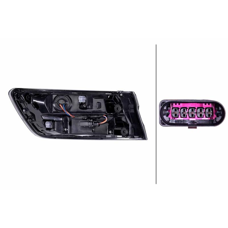 Feu arrière HELLA 2SD 012 246-191 - Visuel 1