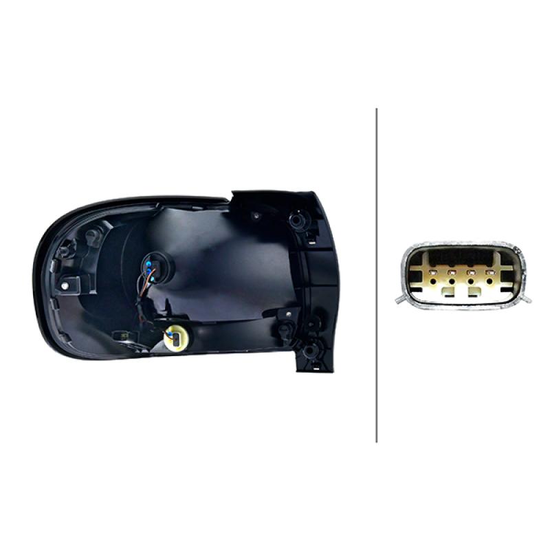 Feu arrière HELLA 2SD 012 516-121 - Visuel 1