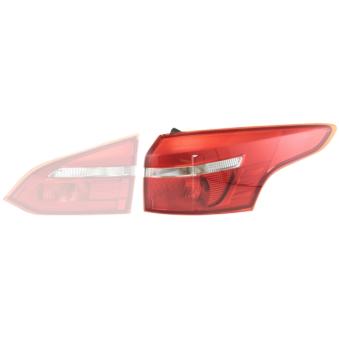 Feu arrière HELLA 2SD 354 828-131 pour FORD FOCUS 1.6 Ti - 120cv