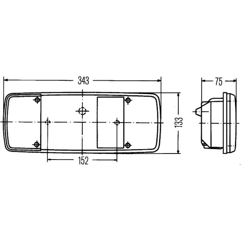 Feu arrière HELLA 2SK 003 567-661 - Visuel 2