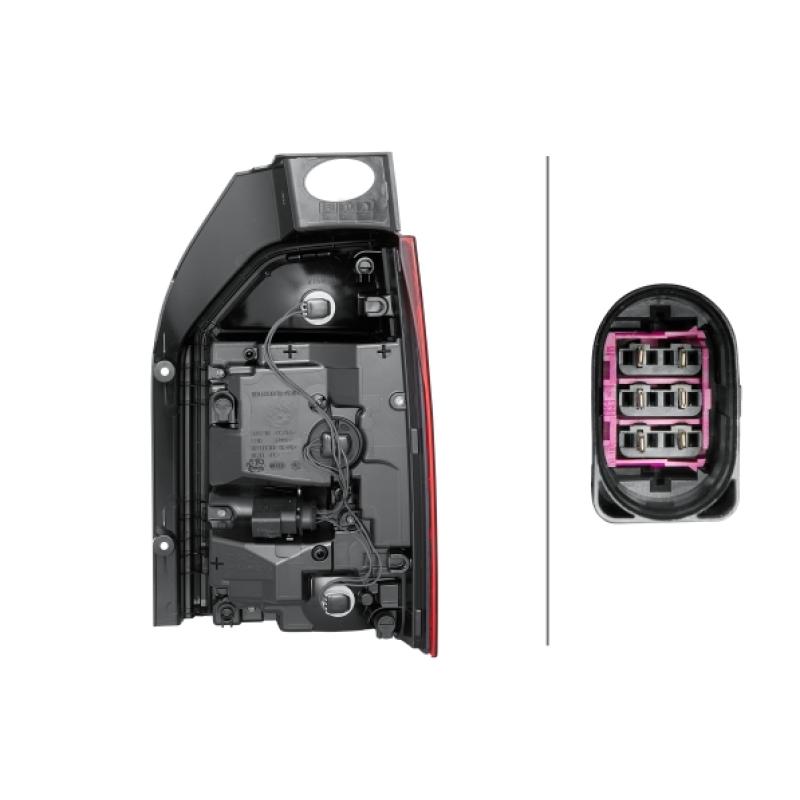 Feu arrière HELLA 2SK 012 337-051 - Visuel 1