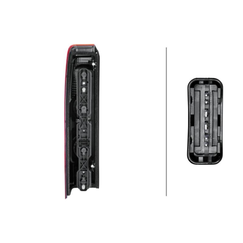 Feu arrière HELLA 2VA 010 110-061 - Visuel 1