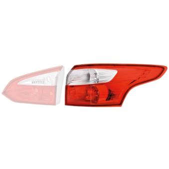 Feu arrière HELLA 2VA 354 995-121 pour FORD FOCUS 1.6 Ti - 120cv