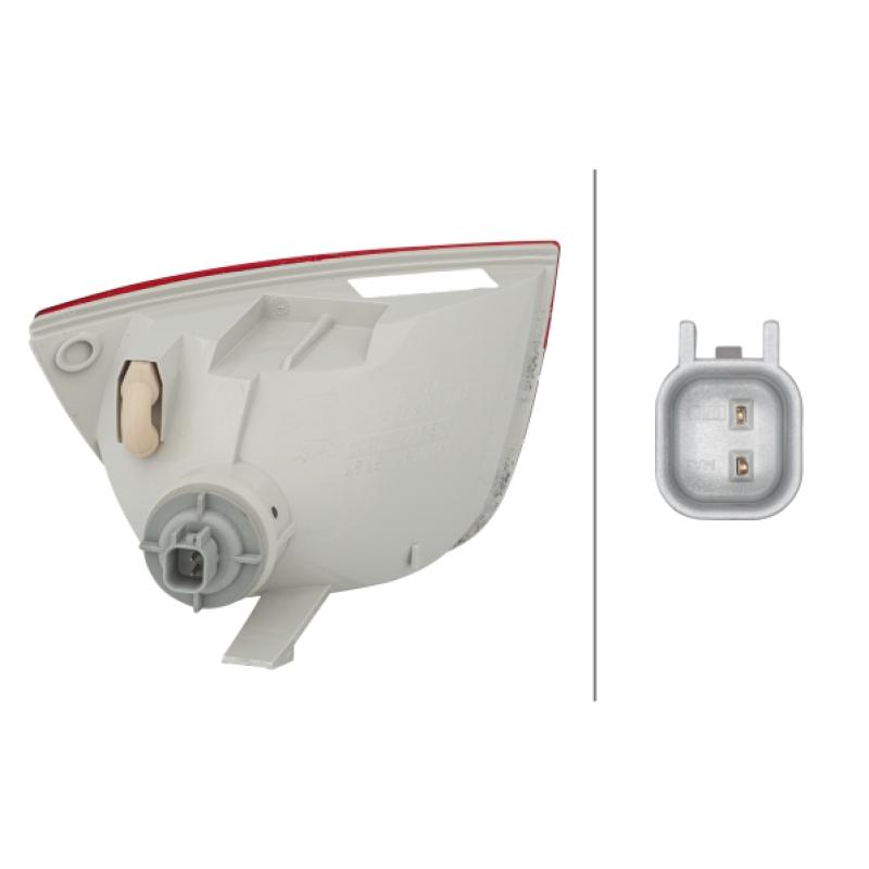 Feu de recul HELLA 2ZR 354 063-021 - Visuel 1