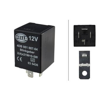 Centrale clignotante HELLA 4DB 001 887-041 pour PORSCHE 911 2.0 T - 110cv