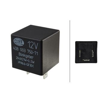 Centrale clignotante HELLA 4DB 003 750-711 pour CITROEN C-ELYSEE 1.8 GTE - 110cv
