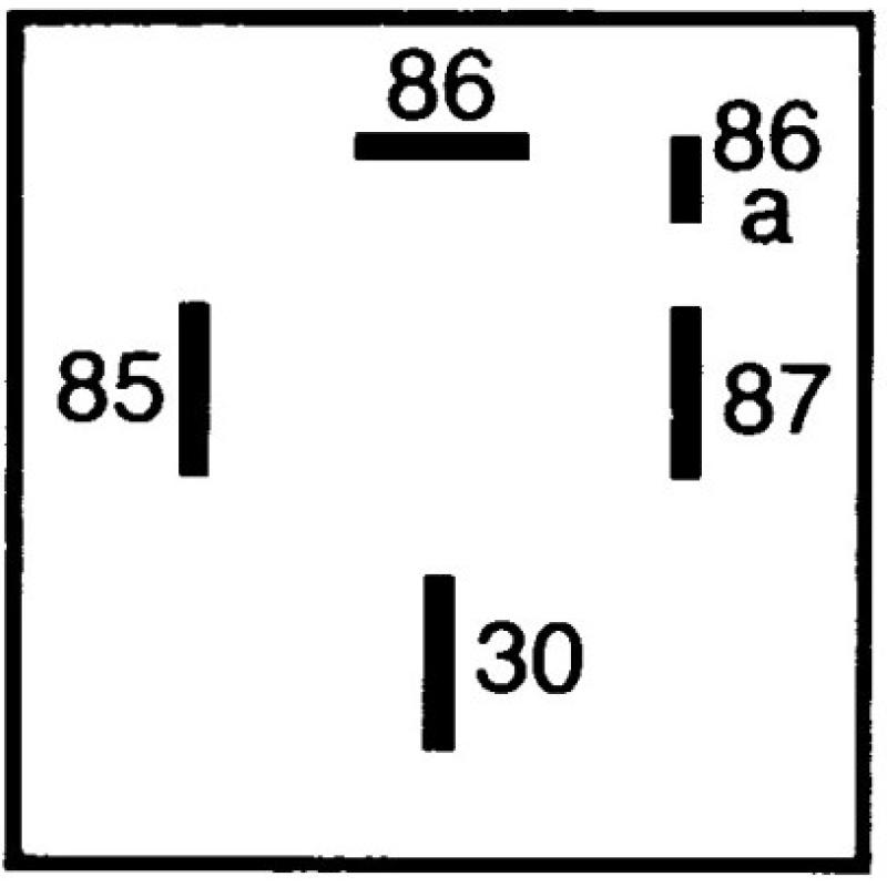 Relais, courant de travail HELLA 4RA 007 507-071 - Visuel 1