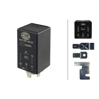 Relais, pompe à carburant HELLA 4RP 008 189-041