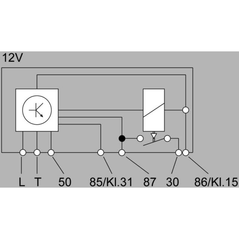 Appareil de commande, temps de préchauffage HELLA 4RV 008 188-171 - Visuel 1