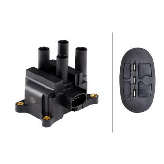 Bobine d'allumage HELLA 5DA 193 175-411 pour LADA 110 1.4 16V - 75cv