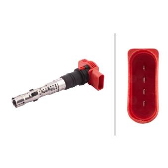 Bobine d'allumage HELLA 5DA 193 175-591 pour AUDI A8 4.2 quattro - 335cv