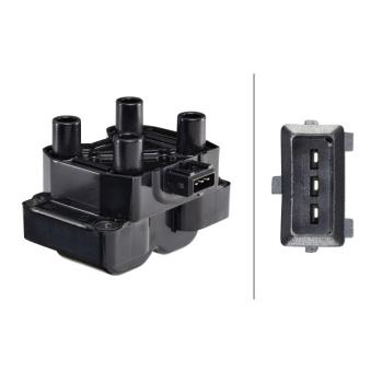 Bobine d'allumage HELLA 5DA 193 175-691 pour CITROEN AMI 1.6 - 79cv