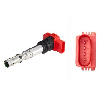Bobine d'allumage HELLA 5DA 193 175-701 pour AUDI A4 3.0 - 218cv