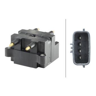 Bobine d'allumage HELLA 5DA 230 035-341 pour RENAULT LATITUDE 2.5 - 156cv