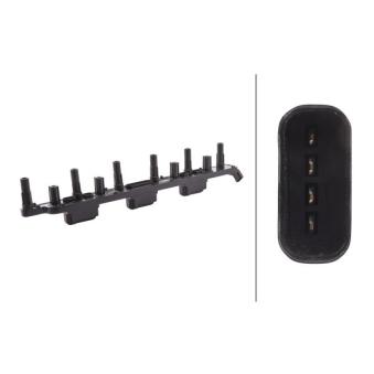 Bobine d'allumage HELLA 5DA 230 035-471 pour JEEP WRANGLER 4.0 - 177cv