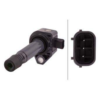 Bobine d'allumage HELLA 5DA 358 000-991 pour BMW Série 3 1.8 - 140cv