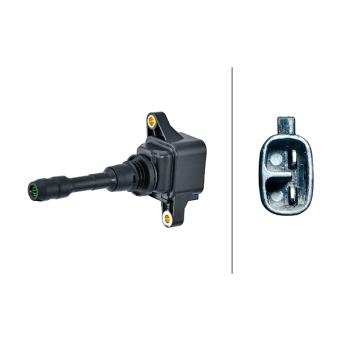 Bobine d'allumage HELLA 5DA 358 168-791 pour RENAULT SCENIC 1.4 TCe - 131cv