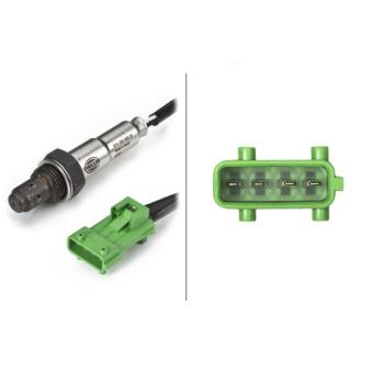 Sonde lambda HELLA 6PA 358 066-261 pour MAZDA 929 1.8 16V - 115cv