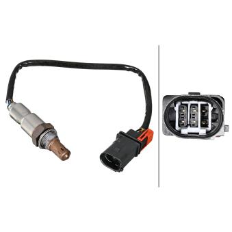 Sonde lambda HELLA 6PA 358 221-031 pour CITROEN BERLINGO 1.6 HDI 110 - 112cv