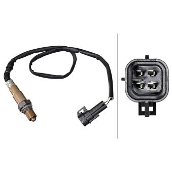 Sonde lambda HELLA 6PA 358 221-061 pour OPEL VECTRA 2.2 i 16V - 147cv