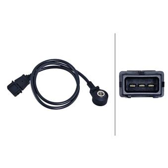 Capteur de cognement HELLA 6PG 013 114-391 pour SKODA FABIA RS6 - 450cv